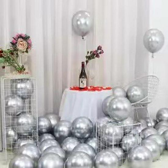 Mixed Metal Balloons: 5, 10, 12, 18, 36-Inch Party Decorations