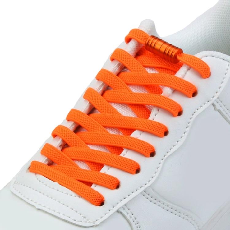 Metall-Aglets Elastische Schnürsenkel Strapazierfähig Abriebfest Schuhbänder Einfache Montage Perfekt Für Kinder Erwachsene Senioren