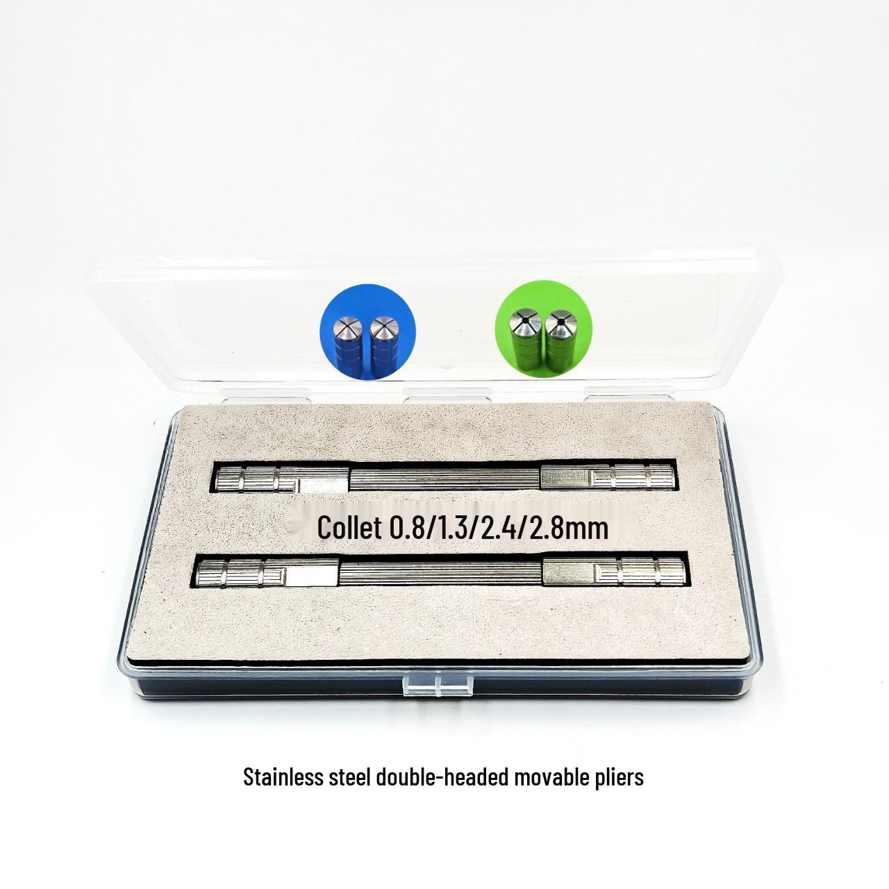 

Регулируемые плоскогубцы из нержавеющей стали с двумя головками для ремонта часов