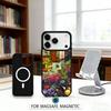 B-Biology B-Bugs And Insects Art Phone Case Magnetic For iPhone17 16 15 14 13 12 Pro Max For Magsafe Wireless Charging Cover