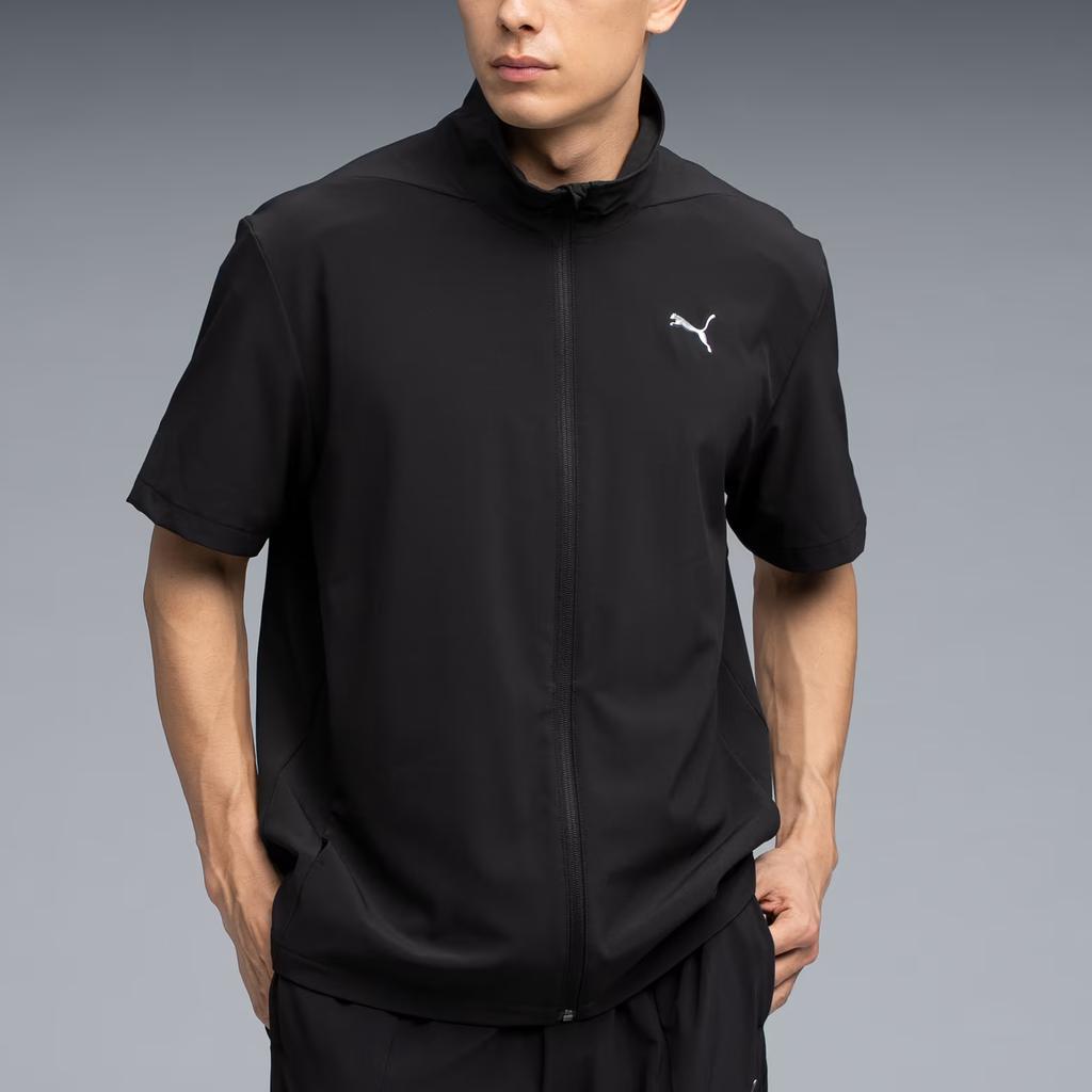 Puma Flex Training Lightweight Woven Short Sleeve Quick Dry Shirt Men tops 528807-01