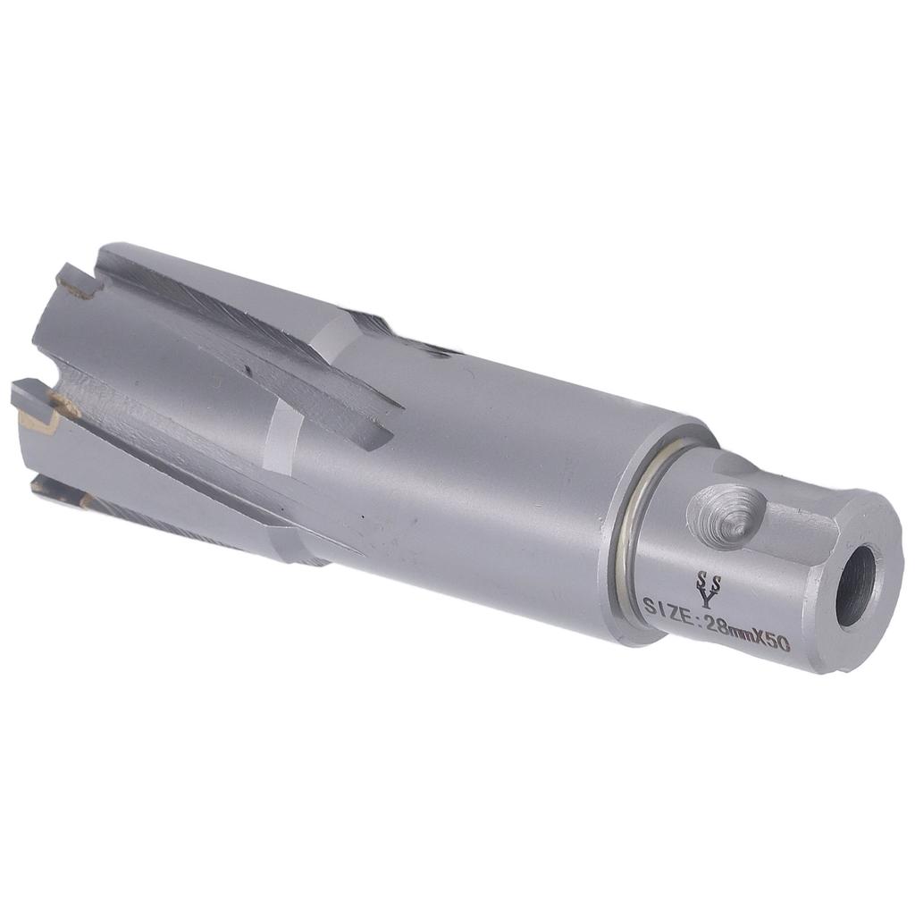 Carbide Hole Saw Bit Steel Plate Hole Cutter Opener Bit for Magnetic Drill 50mm Drilling Depth 28mm