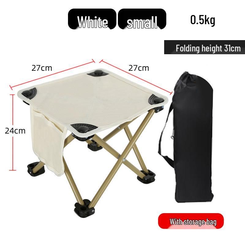 Portable Outdoor Folding Chair for Fishing, Camping, BBQ, Home Use, Kids, and Art Sketching