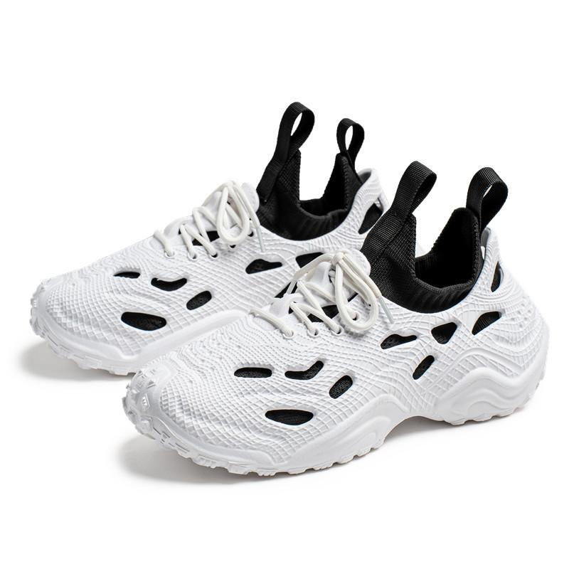 New Fashion Casual Men's Lace-up Sandals Large Size Summer Thick Sole Increase Breathable Non-slip Wading Beach Sandals