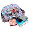 Casual and Lightweight Printed Nylon Medium Mother Bag Women's Bag, New Nylon Women's Shoulder Messenger Bag Cloth Bag Bag