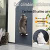 Multi-Functional Wear-Resistant Cat Scratch Pad & Wall Sticker: No Debris, Climbing, Teasing & Scratching Solution