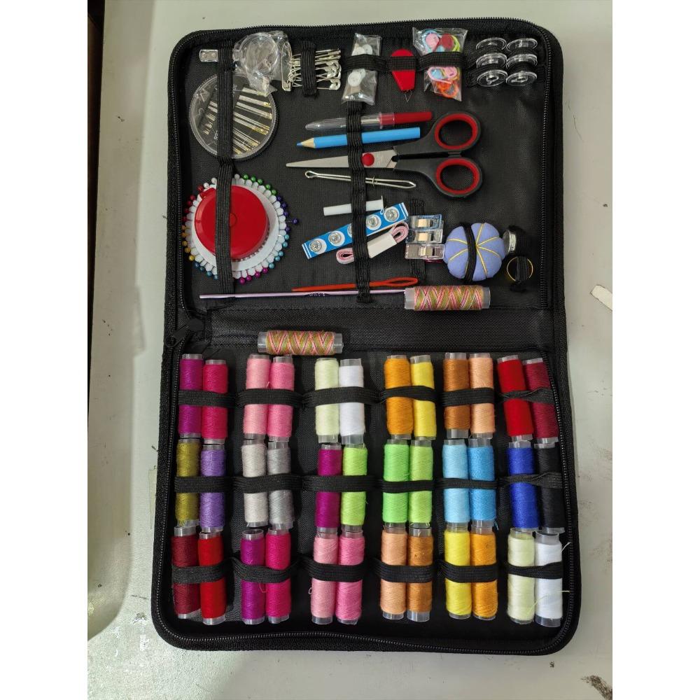 Portable Needle and Thread Storage Bag, Household Hand-knitting Kit, Travel Sewing Box Sewing Kit