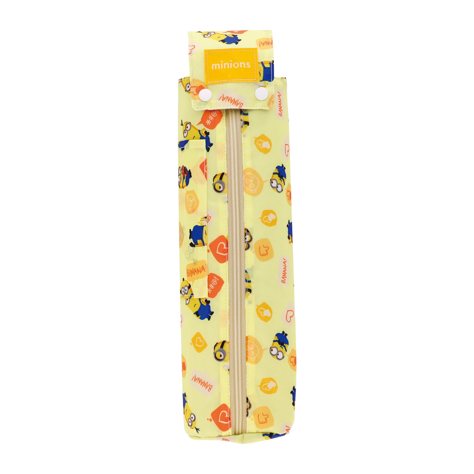 

Marushin Утюжок для волос MINION Pop Love Banana Переработанная молния 4805061000 Чехол, Дизайн, Полиэстер, застежка,