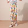 Montagut Girls' 2026 Summer Fruit Print Mosquito Repellent Long Pants
