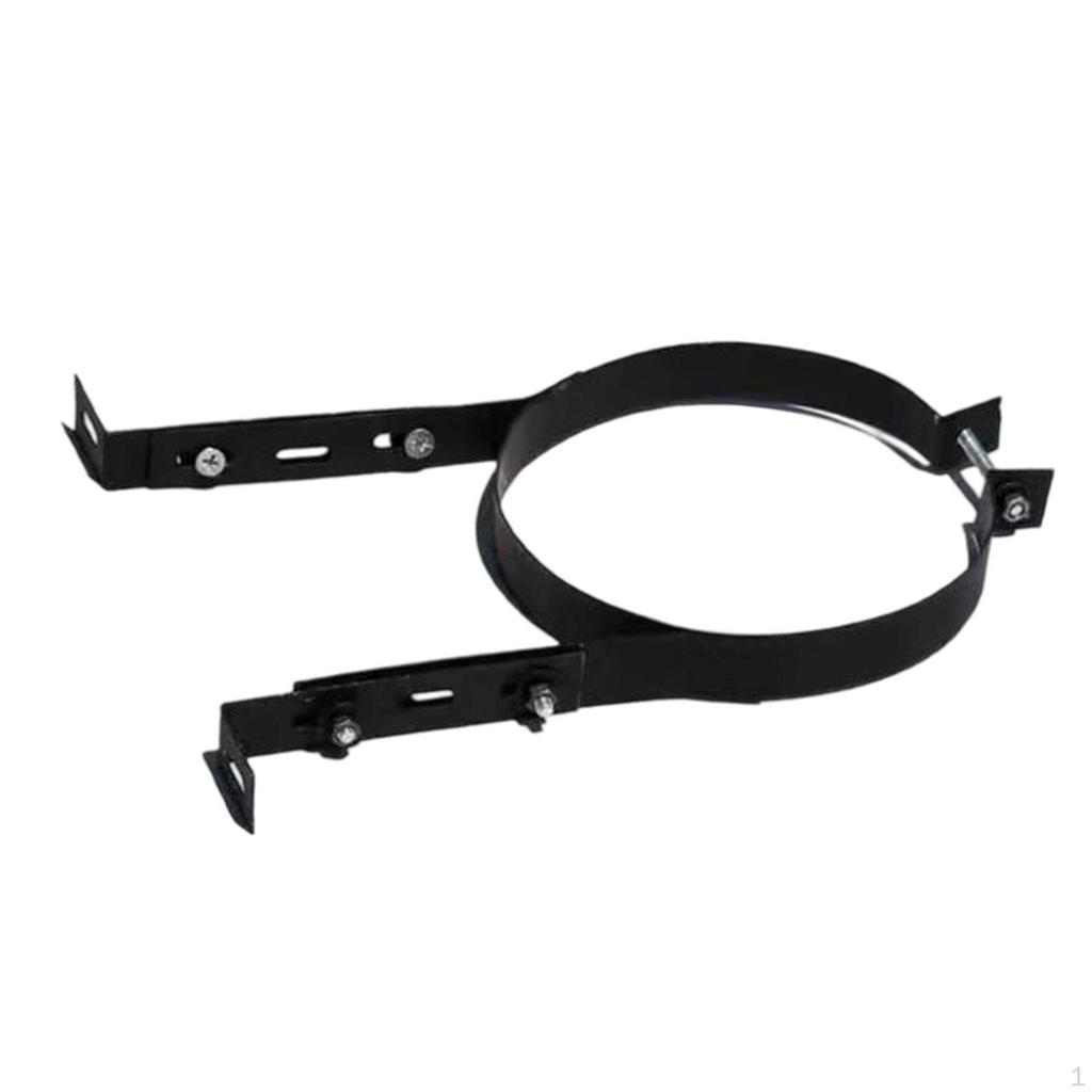 Chimney Pipe Bracket Hanger Easy To Install Sturdy Portable Fireplace Flue Liner Clamp Wall