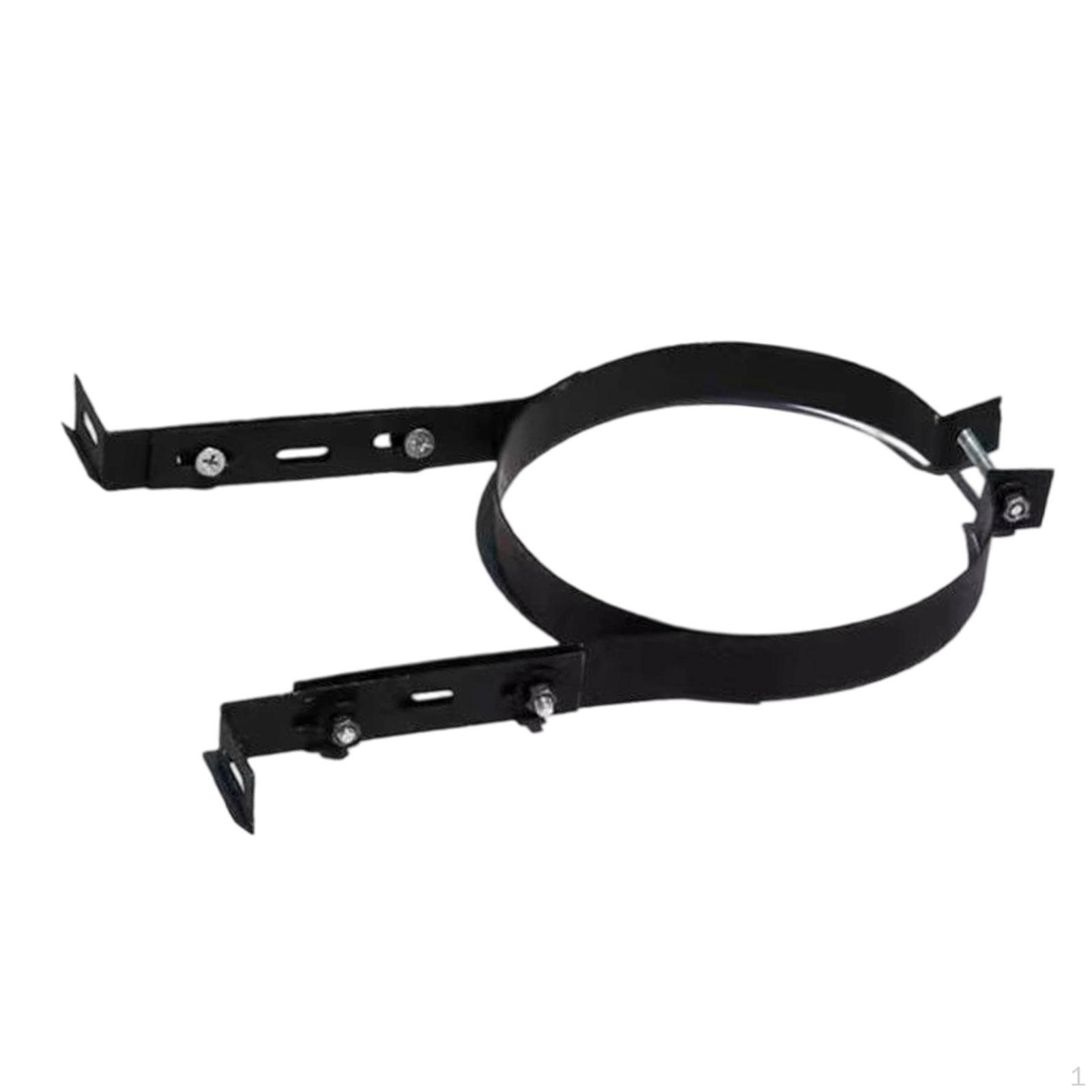 

Кронштейн для дымоходной трубы Портативный камин Гильза дымохода Зажим Регулируемый Легкая установка Бытовой 125mm