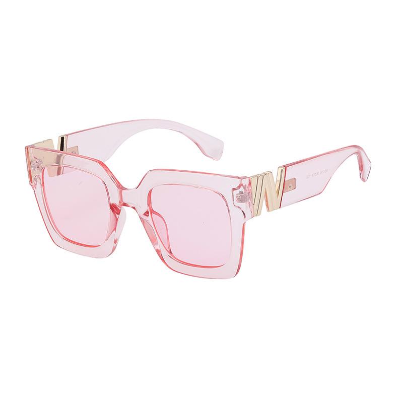 JYL TS Women s Square - Sun-Protective Anti-Blue Light Eyewear WK-68242 c-2823 стальной розовый