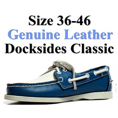 Chaussures pour hommes en cuir véritable couleurs chaussures bateau pour hommes imperméables couture colorées baskets de conduite mode masculine 2022A078