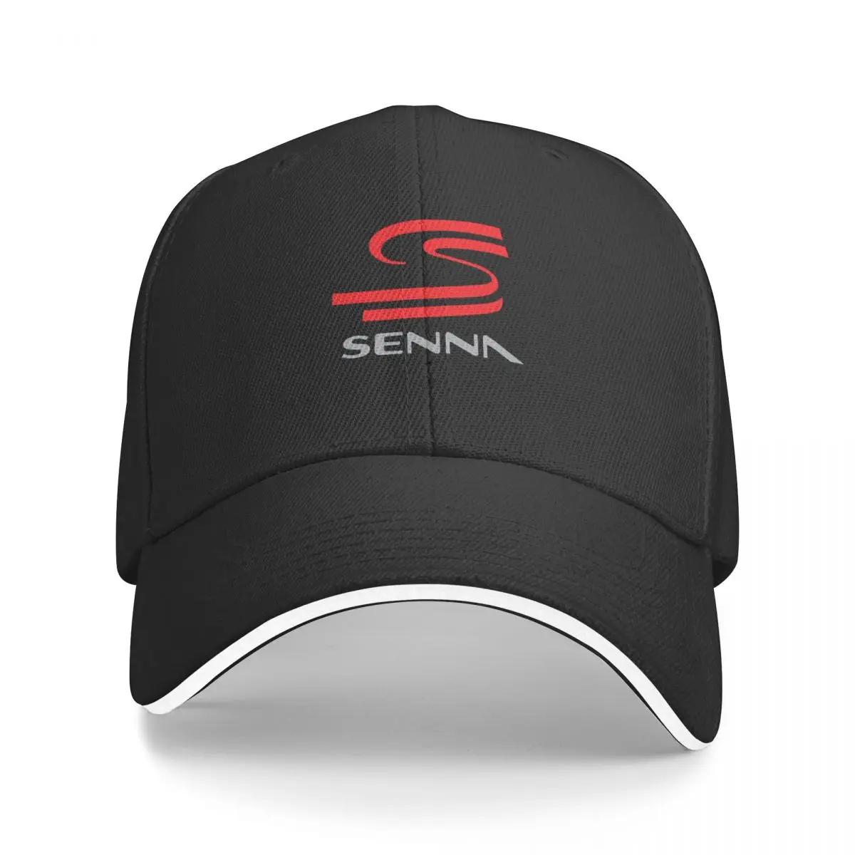 

Ayrton Senna Logo Baseball Cap Christmas Hat Icon Golf Wear Men Women s Adjustable