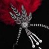 Tassels Korean Style Headband Masquerade Party Hair Accessories Sequin Hair Band Feather Headwear
