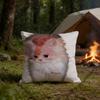 DDavidS BBowieS Kissenbezug Polyester Quadratische Kissenhülle 45 cm Dekorativ für Zuhause Couch Bett Auto Dekor