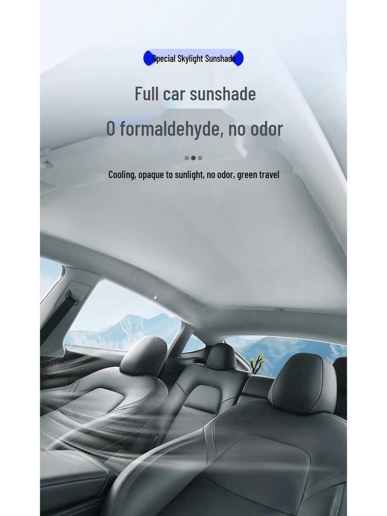2024 Chery Xingji Era ET Sunroof Sunshade: Heat Insulation & Sun Protection Car Roof Canopy Accessories