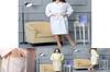 Hotel Cotton Waffle Weave Bathrobe With Embroidered Logo For Spa And Hospitality Use