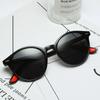 Módní kulaté pánské polarizované sluneční brýle Dámské vintage plastové sluneční brýle pro muže Antireflexní řidičské brýle Ochrana zraku UV400