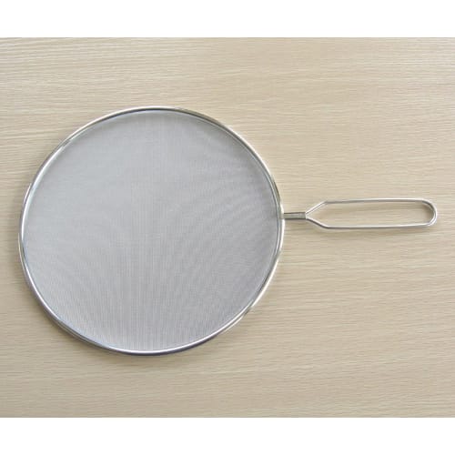Minex Metal Oil Screen, 29cm Diameter, 18-8 Stainless Steel V-625, Made In Japan