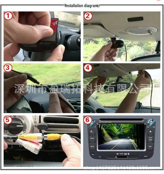 Compatible Android HD Night Vision Car Camera with Novatek 96220, 1080P USB Bullet Recorder.