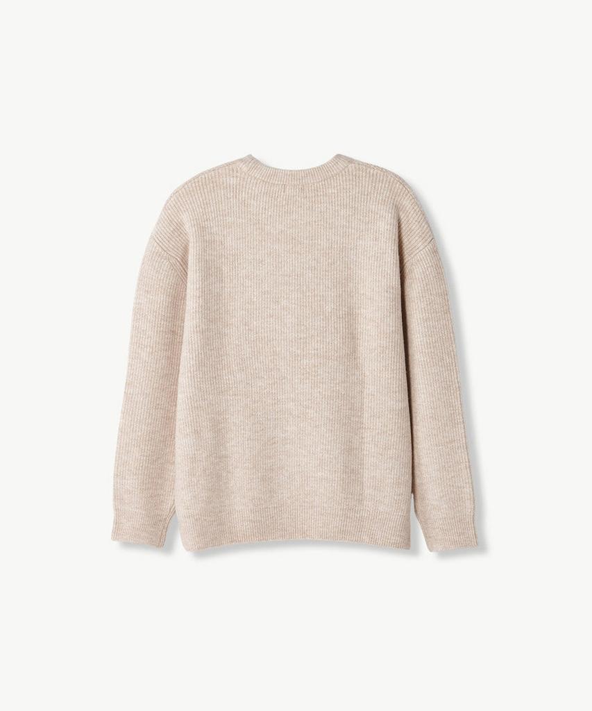 STCO Oversized Hazzi Solid Knit Ivory_Sktuc71Osi