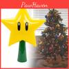 Super Mario Bros Star Light Light Up Holiday Xmas Tree Topper Decor Party Lamp