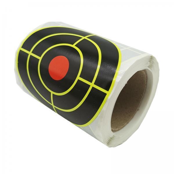 Self Adhesive Splatter Shooting Targets Sheets Bright Hunting Accessories For Indoor Outdoors Backyard