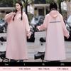 Women's Long Raincoat 2025 New Model Set Full-Body Storm-Proof Rain Poncho for Electric Scooters and Bicycles, Single-Person Adult Raincoat