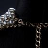 Collana Choker Multi-strato Fatta a Mano con Perle e Catena per Spalle