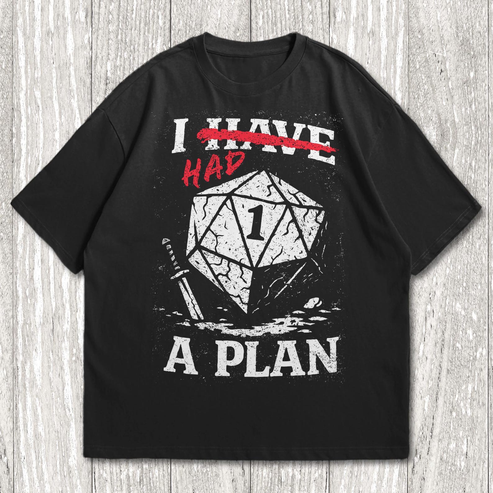 Funny Dungeons and Dragons Roleplay Shirt, Dungeon Master D20 Fantasy Gift, Humorous DnD Geeky Tee 2XL