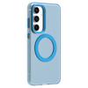 Candy Series For Samsung Galaxy S24 FE Case Compatible with MagSafe PC+TPU+PET Anti-Drop Phone Cover