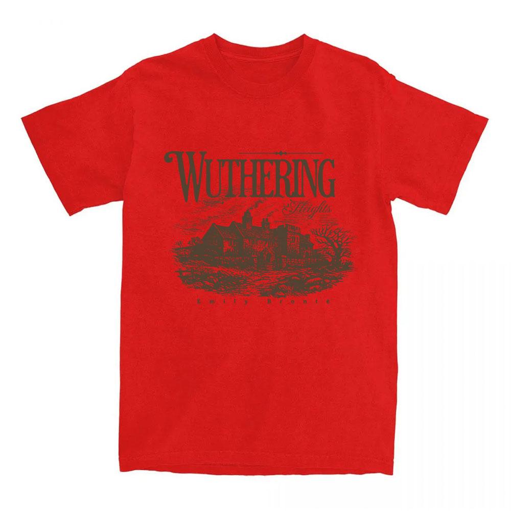 Wuthering Heights T-shirt Film Design Graphic Printing Tshirts Summer Short Sleeve O-neck Female Tees Top Cotton Unisex T Shirt