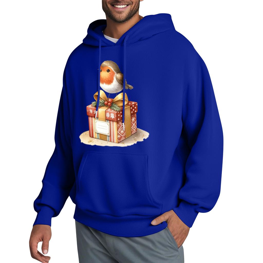 Herrehettegenser, Genser med kontrastfarge, Sporty fritidsjakke