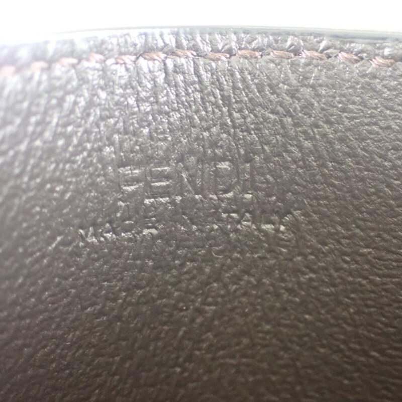 Fendi 8M0445ADYMF13VK Kartenetui Braunes Leder Damen