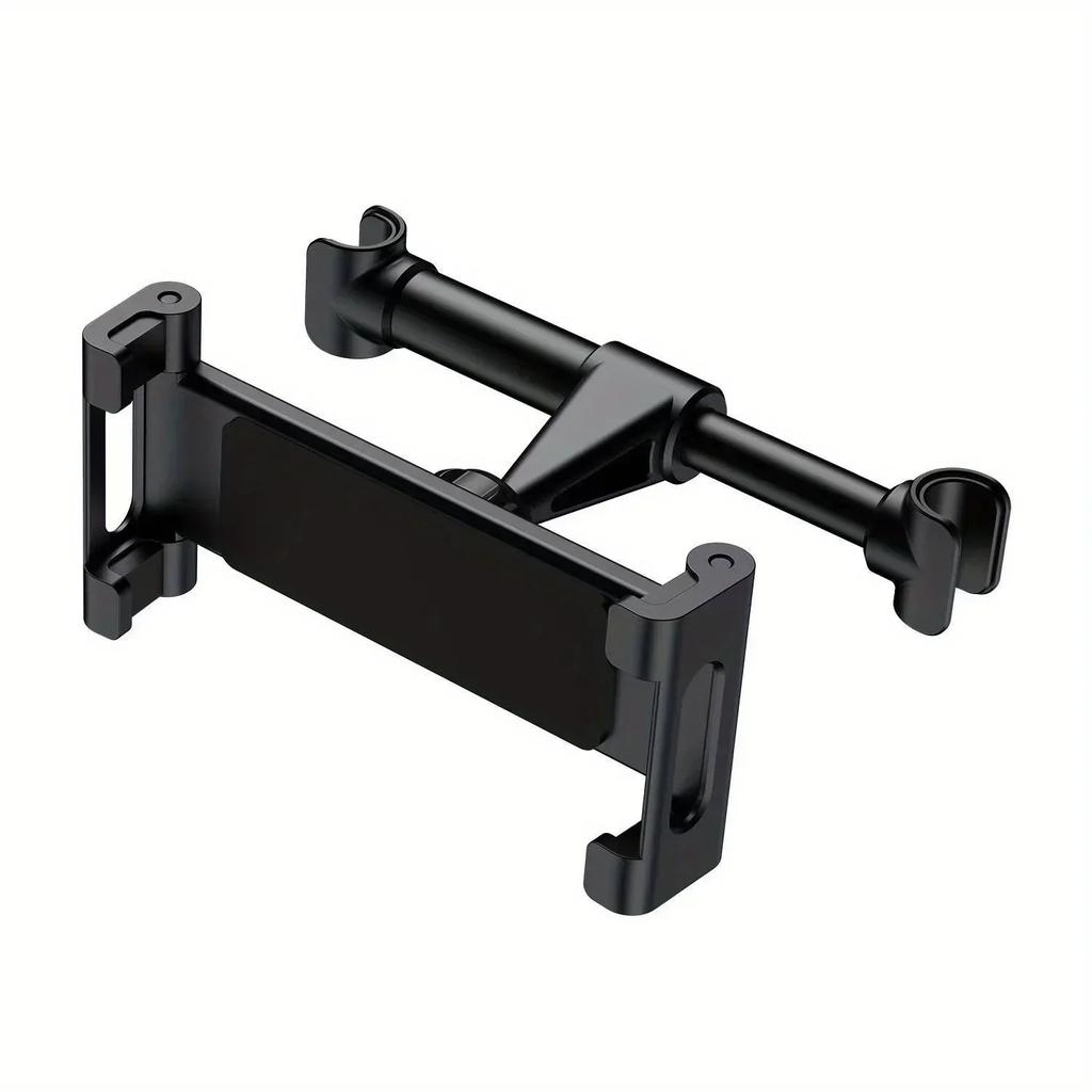 Car Headrest Tablet Holder – 360° Rotating Mount for iPad Mini/Air/Pro & Phones 4.7-12.9" Stand for Desk, Home & Travel Use
