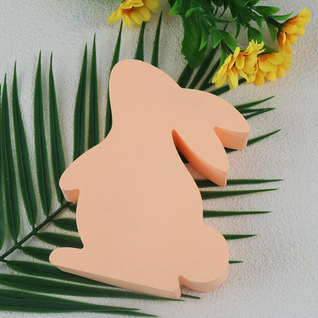 DIY Drip Mold Easter Three-dimensional Cute Rabbit Silicone Mold Soap Mold Rabbit Aromatherapy Candle Mold