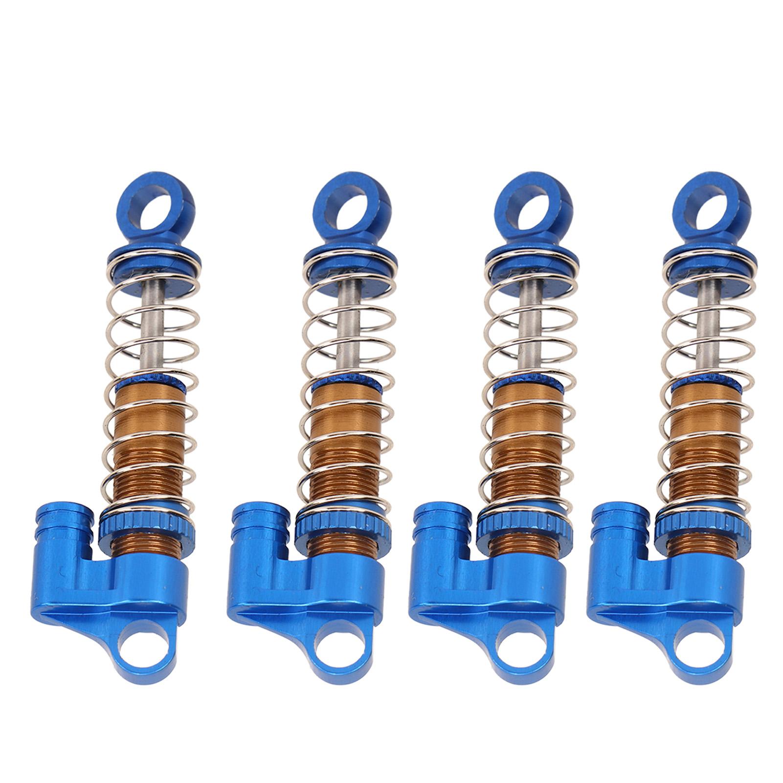 

RC Амортизатор Передній Задній Регульований Модернізовані Деталі RC Пружинний Демпфер для FMS FCX24 118 124 синій