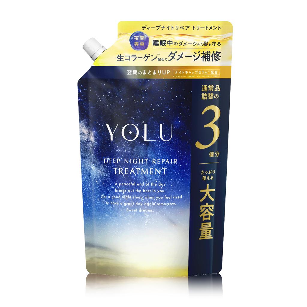 [New Model] YOLU Treatment Refill, Large Capacity, Deep Night Repair