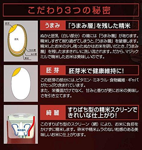 Satake Home Rice Polishing Machine Magic Mill RSKM5D [5 Go]