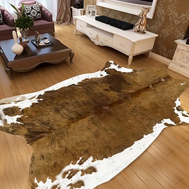 Imitation Animal Cowhide High Quality European and American Imitation Cashmere Suede Bottom Home Carpet