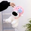 Big Nose Dog Plush Toy French Fries Puppy Slippers Hats Plushie Dog Dolls Birthday Party Decoration Stuffed Animal Gift