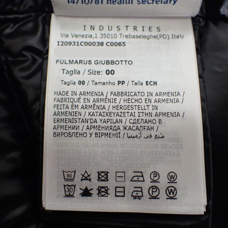 Moncler I20931C00038_C0065 Down Jacket Black Nylon Women