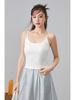 Women's Spring Camisole Vest with Beautiful Back Design, Integrated Bra, and Chest Pads - 2025 Style Slim Top