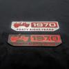 1Pc 3D Metal 1970 Commemorative Mark Car Body/Car Sider Fender/Car Rear Trunk Emblem Badge Sticker for Jimny JB23 JB43 JB64 JB74