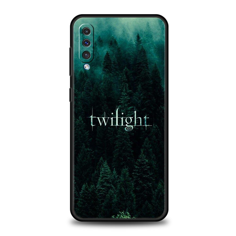Phone Case For Samsung A24 A12 A14 A32 A50 A70 A20E A20S A10S A22 A30 A40 A34 A54 A42 A52 5G A02S A04s Soft Cover Twilight Saga