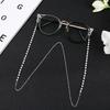 Fashion Flower Beads Eyeglass Holder Handmade Necklace Nonslip Mask Lanyard Anti Drop Glasses Chain Eye Accessories