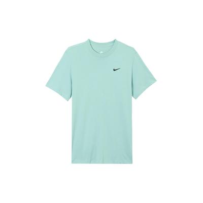 T-Shirts Herren Hellblau Rundhals Mittlere Normale Passform BV0508-309