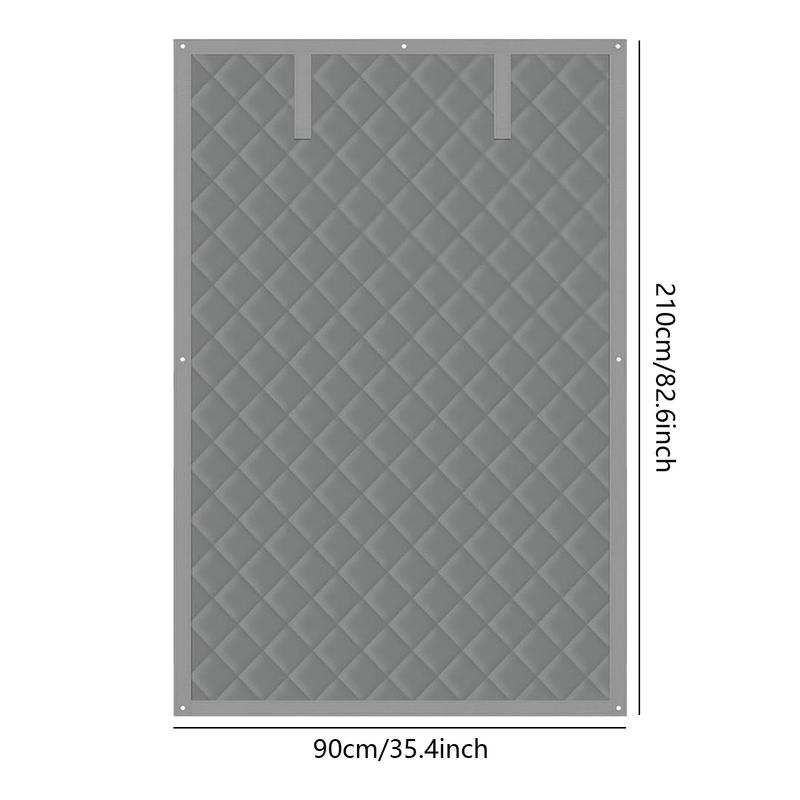 Winter Window Windproof Warm Windproof Soundproof Thickened Cotton Curtains for Living Room Bedroom Sealed Curtains