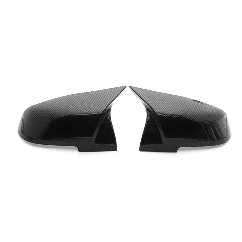 Rückspiegelabdeckung Seitenflügel Rückspiegelgehäuseabdeckung Schwarz glänzend für BMW Serie 1 2 3 4 F20 F21 F22 F30 F32 F36 X1 F87 M3